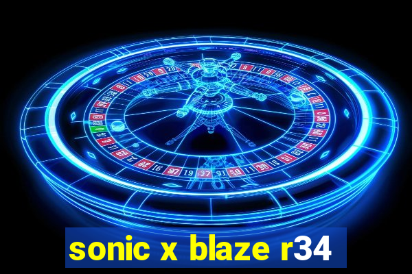 sonic x blaze r34